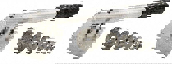 Pipe Bending Machines; Minimum Pipe Size Capacity: 0in ; Maximum Pipe Size Capacity: 3/8 in ; Base Depth: 3in ; Base Width: 3in ; Overall Height: 13in